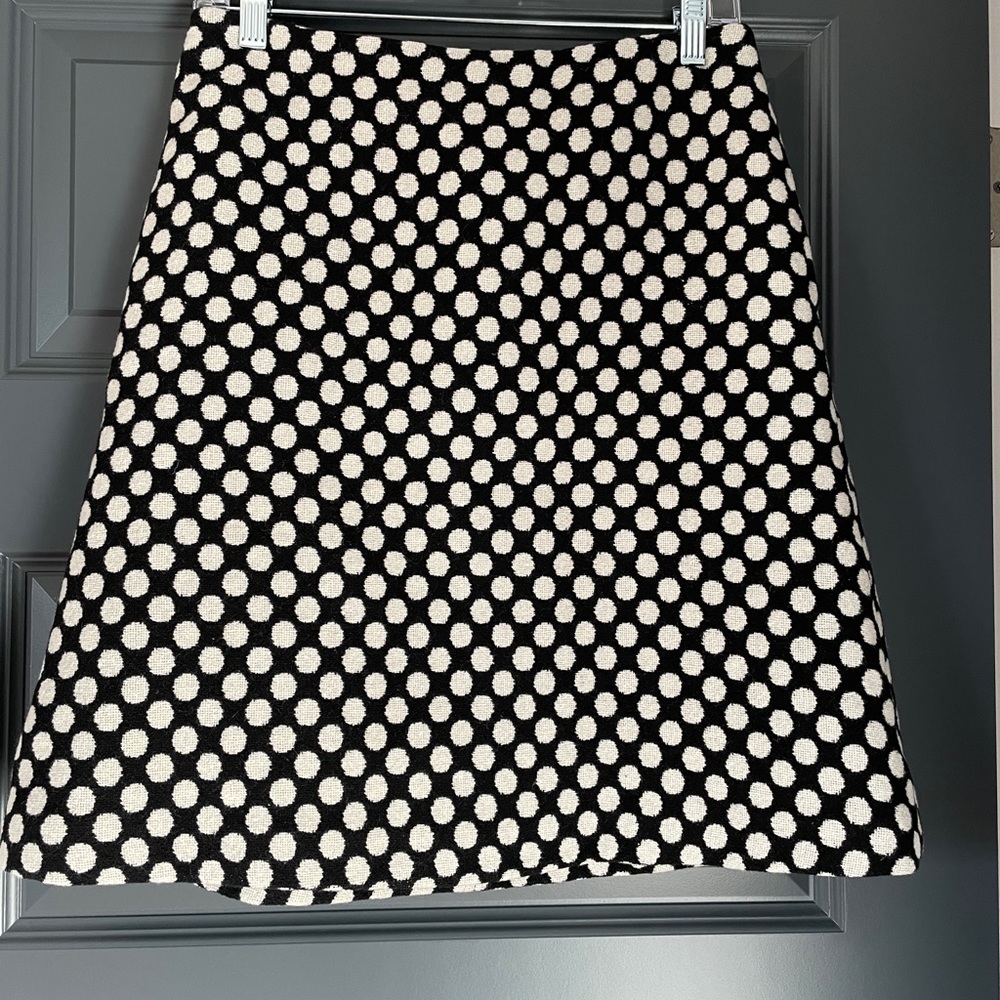 Polka dot Boden skirt, size 6